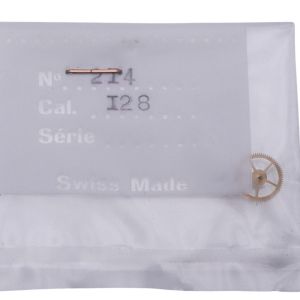 Movado 128 - 214 Roue moyenne long pivot - Third wheel and pinion, long pivot