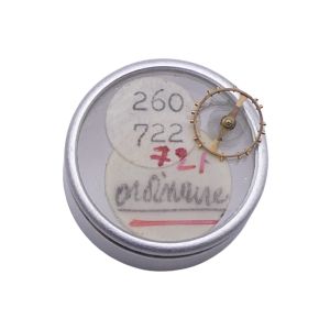 Movado 260 - 722 Balancier avec spiral Breguet - Balance with Breguet hairspring, regulated