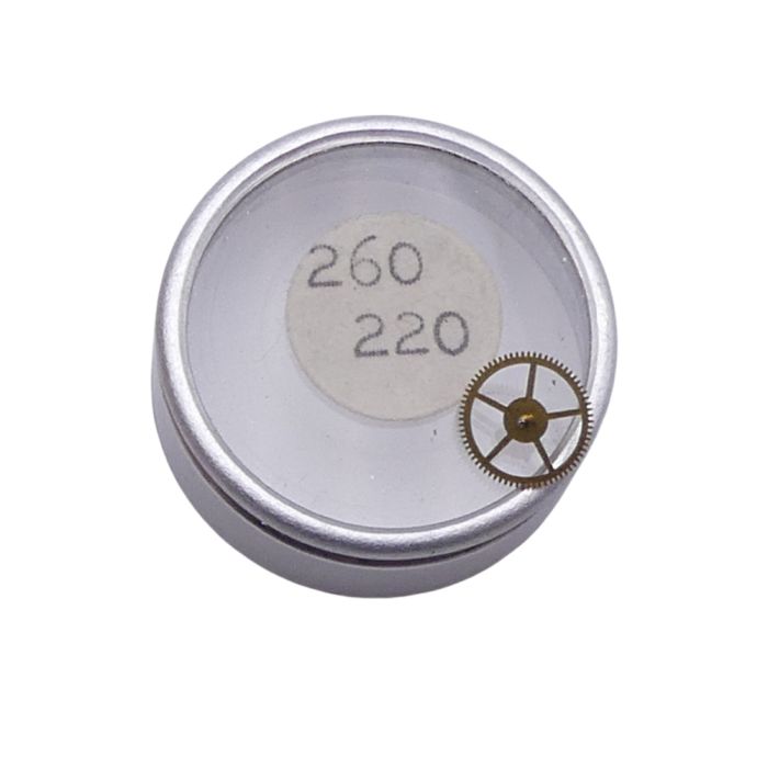 Movado 260 - 220 Roue de seconde - Fourth wheel and pinion