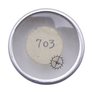 Movado 365 - 703 Roue d'ancre pour plaque dessous - Escape wheel and pinion with lower conical pivot