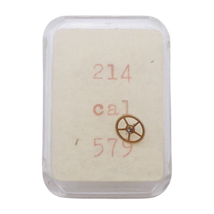 Movado 579 - 214 Roue moyenne long pivot - Third wheel and pinion, long pivot