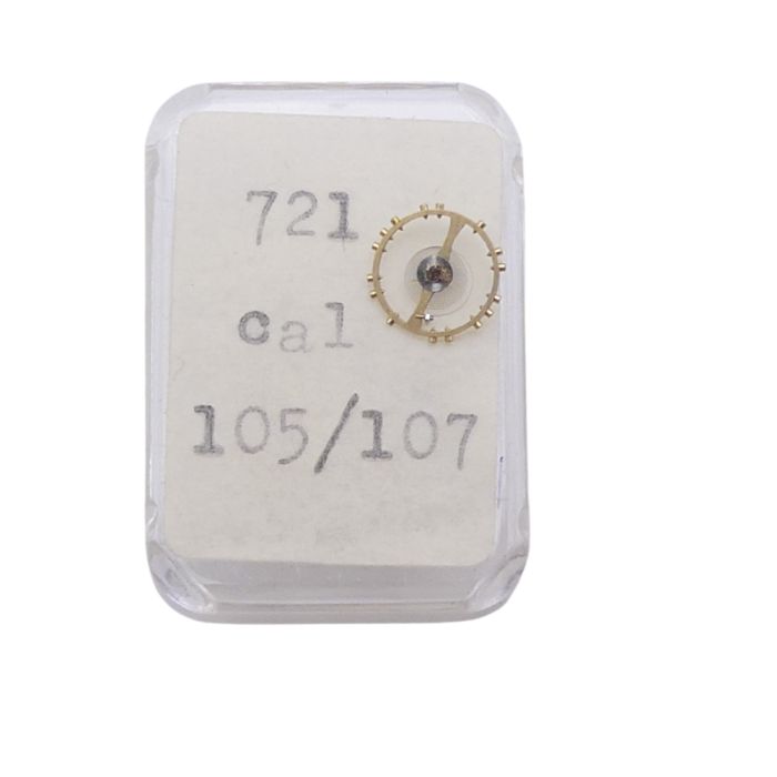 Movado 105 - 721 Balancier avec spiral plat - Balance with flat hairspring, regulated