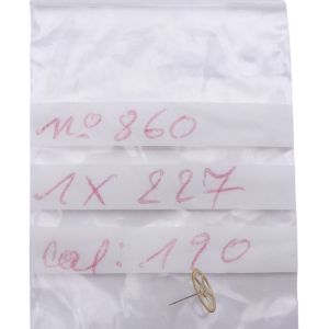 Movado 190 - 227 Roue de seconde au centre - Sweep second wheel and pinion