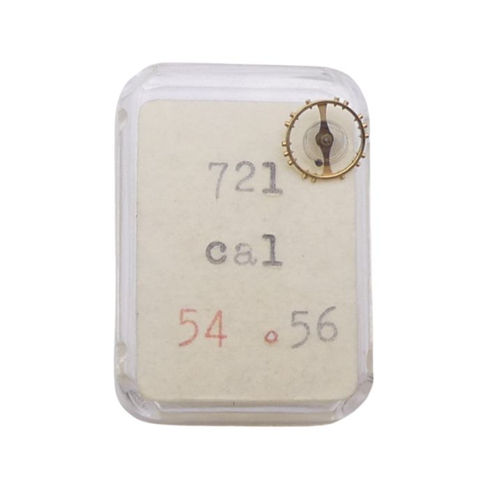 Movado 54 - 721 Balancier avec spiral plat - Balance with flat hairspring, regulated