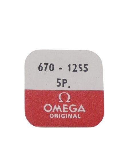 Omega 670 - 1255 Ressort - friction du pignon de seconde - Friction spring for sweep second pinion