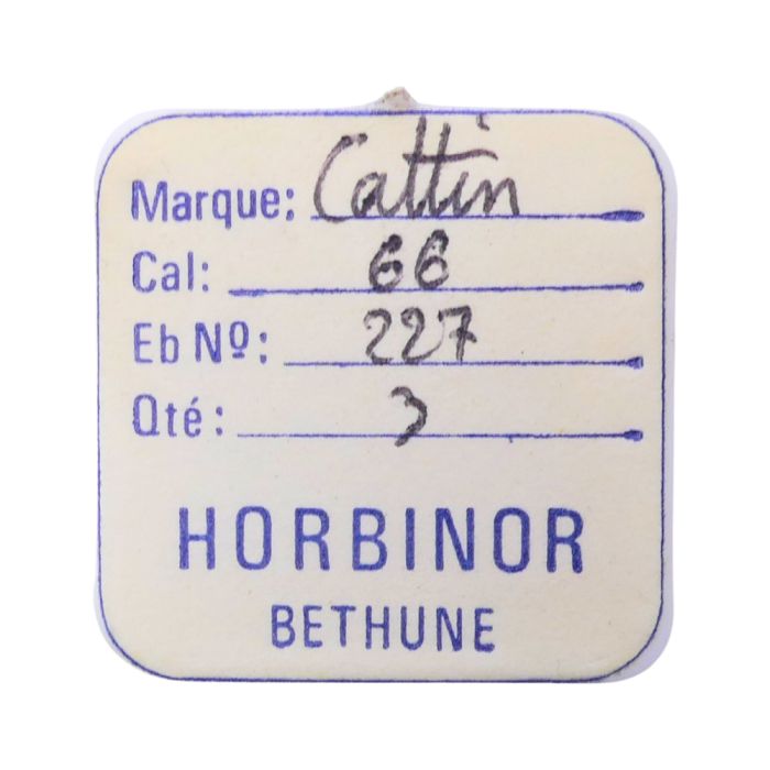 Cattin 66 - 227 Roue de seconde au centre (à l'unité) - Sweep second wheel and pinion (per unit)