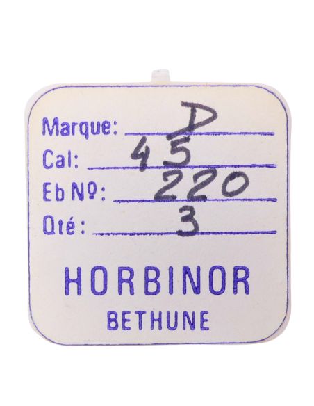Durowe 45 - 220 Roue de seconde, court pivot (à l'unité) - Fourth wheel and pinion, without second hand bit (per unit)