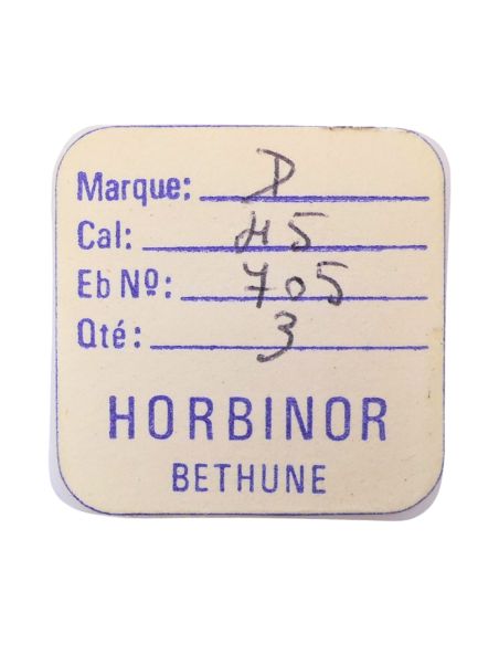 Durowe 45 - 705 Roue d'ancre pivotée (à l'unité) - Escape wheel and pinion with straight pivots (per unit)