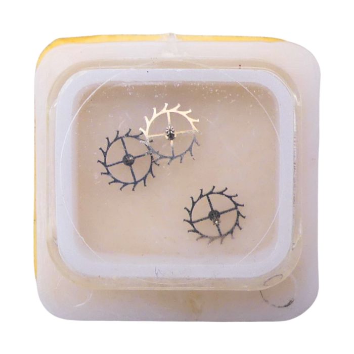 FE 140 42 Roue d'ancre pivotée pour deux contre-pivots - Escape wheel and pinion pivoted for two end-pieces