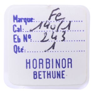 FE 140/1 - 243 Chaussée non lanternée - Cannon pinion without clam notch