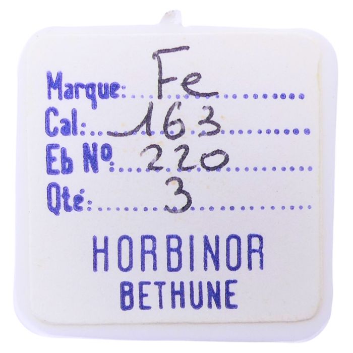 FE 163 - 220 Roue de seconde court pivot (à l'unité) - Fourth wheel and pinion without second hand bit (per unit)