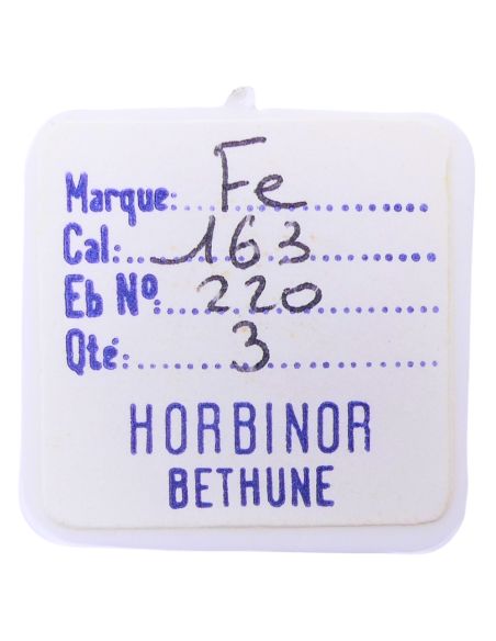 FE 163 - 220 Roue de seconde court pivot (à l'unité) - Fourth wheel and pinion without second hand bit (per unit)