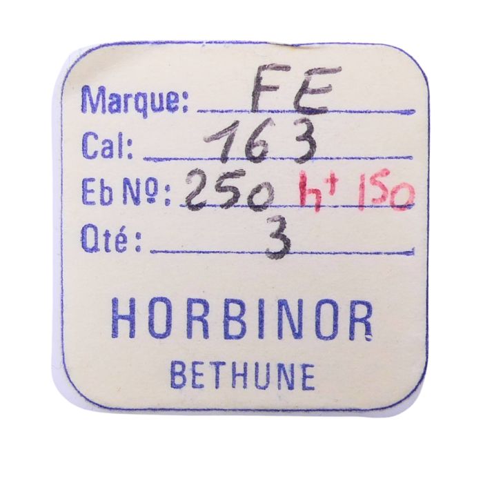 FE 163 - 250 Roue des heures (à l'unité) - Hour wheel (per unit)