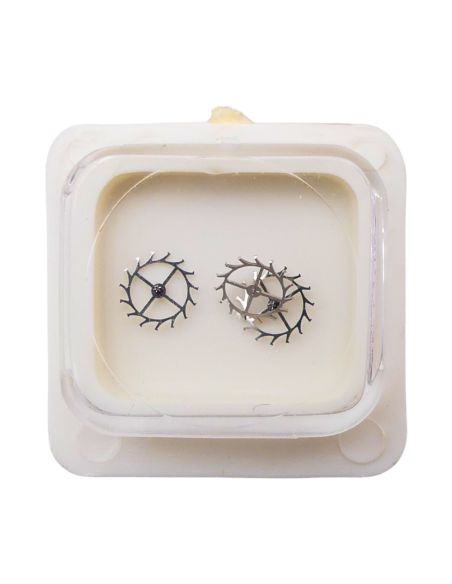 FE 163 - 705 Roue d'ancre pivotée (à l'unité) - Escape wheel and pinion with straight pivots (per unit)