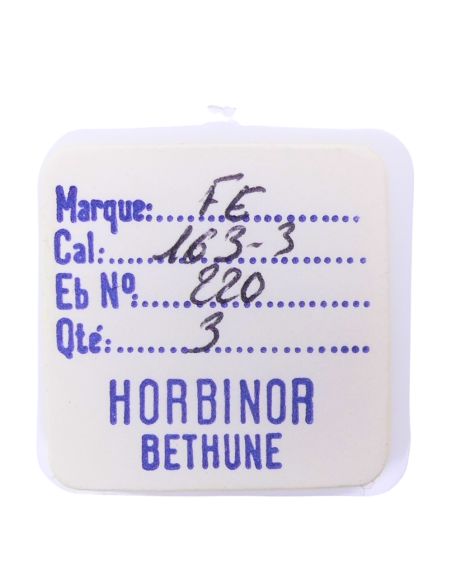 FE 163/3 - 220 Roue de seconde court pivot (à l'unité) - Fourth wheel and pinion without second hand bit (per unit)