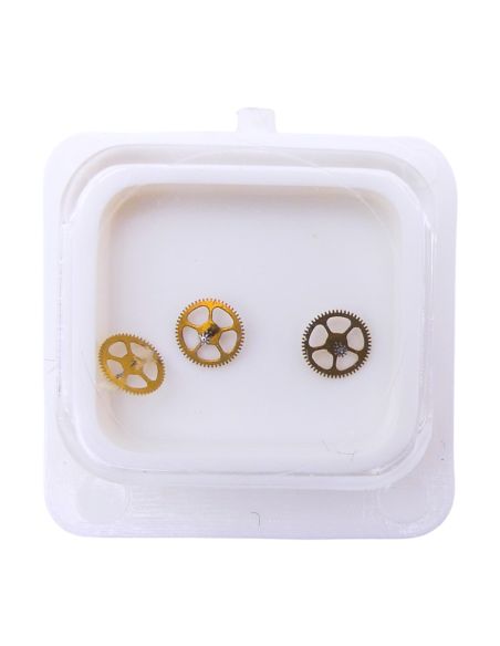 FE 163/3 - 220 Roue de seconde court pivot (à l'unité) - Fourth wheel and pinion without second hand bit (per unit)