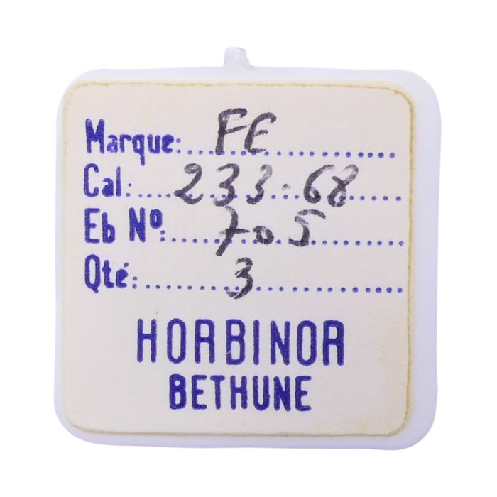 FE 233/68 - 705 Roue d'ancre pivotée (à l'unité) - Escape wheel and pinion with straight pivots (per unit)