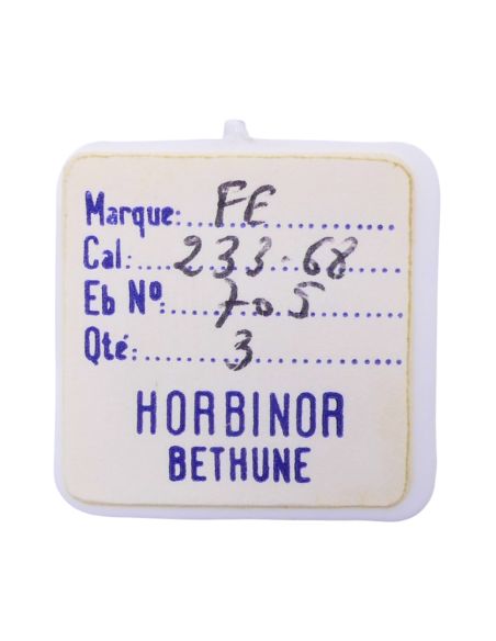 FE 233/68 - 705 Roue d'ancre pivotée (à l'unité) - Escape wheel and pinion with straight pivots (per unit)