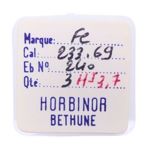 FE 233/69 - 240 Chaussée - Cannon pinion without clam notch