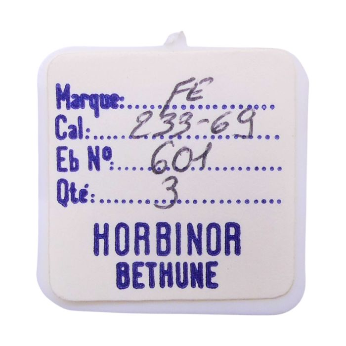 FE 233/69 - 601 Pierre de roue de centre dessous (à l'unité) - Jewel for center wheel lower (per unit)