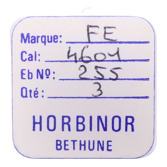 FE 4601 - 255 Roue des heures pour seconde au centre - Hour wheel for sweep second