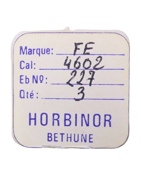 FE 4602 - 227 Roue de seconde au centre (à l'unité) - Sweep second wheel and pinion (per unit)