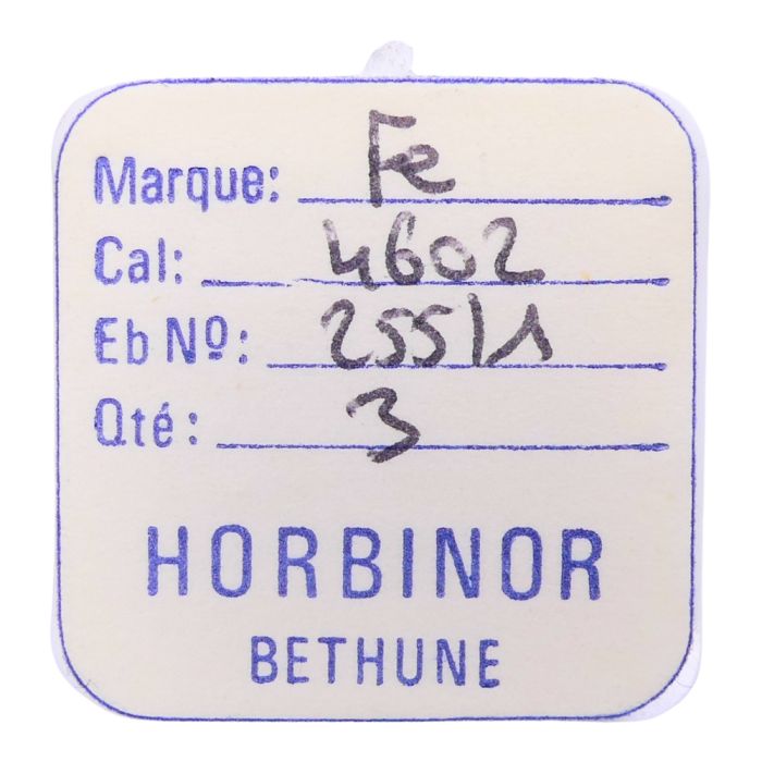 FE 4602 - 255 Roue des heures pour seconde au centre - Hour wheel for sweep second