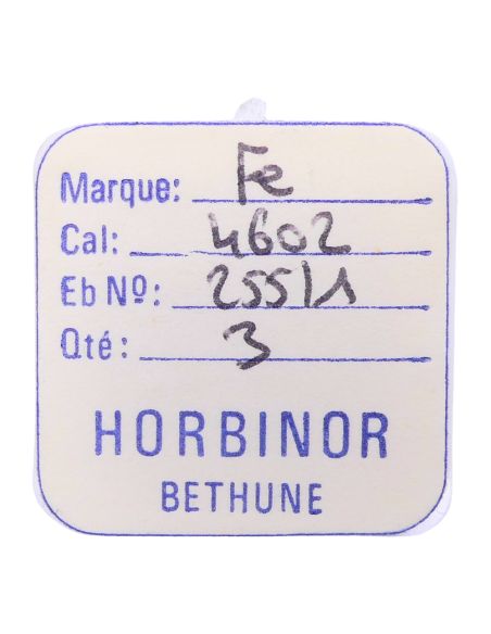 FE 4602 - 255 Roue des heures pour seconde au centre - Hour wheel for sweep second