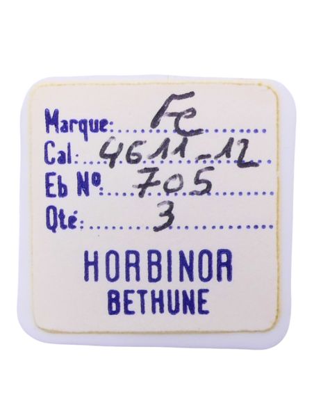 FE 4611/12 - 705 Roue d'ancre pivotée (à l'unité) - Escape wheel and pinion with straight pivots (per unit)