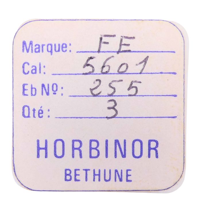 FE 5601 - 255 Roue des heures pour seconde au centre - Hour wheel for sweep second