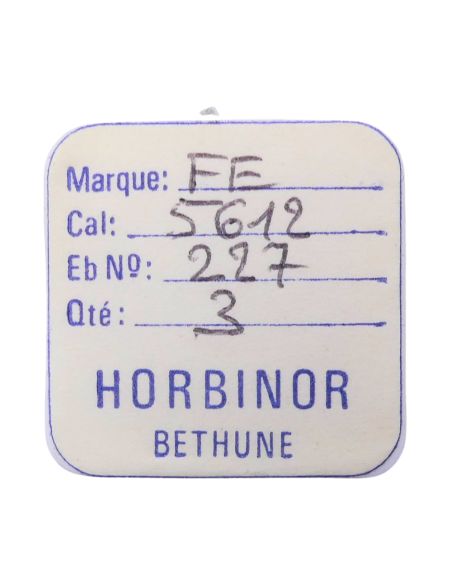 FE 5612 - 227 Roue de seconde au centre (à l'unité) - Sweep second wheel and pinion (per unit)