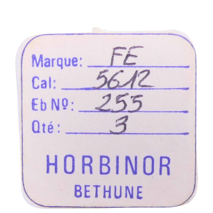 FE 5612 - 255 Roue des heures pour seconde au centre - Hour wheel for sweep second