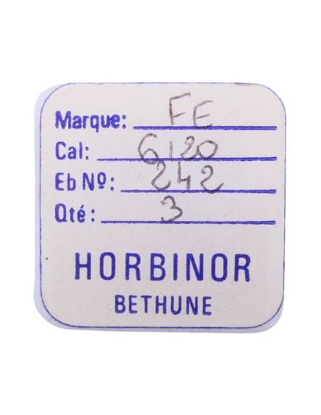 FE 6120 - 242 Chaussée avec roue entraîneuse (à l'unité) - Cannon pinion with driving wheel (per unit)