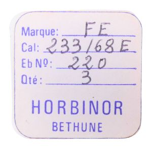 FE 233/68E - 220 Roue de seconde court pivot (à l'unité) - Fourth wheel and pinion without second hand bit (per unit)