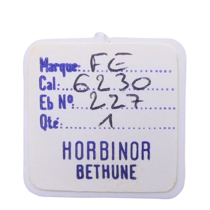 FE 6230 - 227 Roue de seconde au centre (à l'unité) - Sweep second wheel and pinion (per unit)