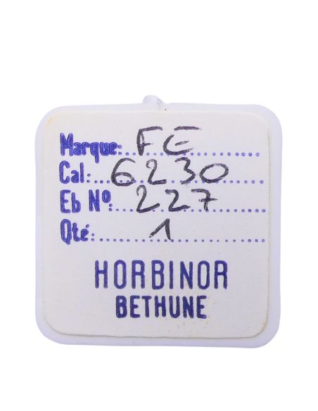 FE 6230 - 227 Roue de seconde au centre (à l'unité) - Sweep second wheel and pinion (per unit)