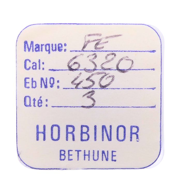 FE 6320 - 450 Renvoi - Setting wheel