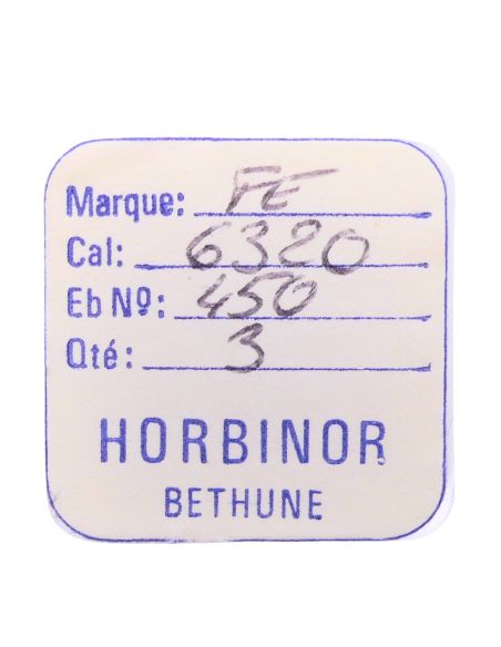 FE 6320 - 450 Renvoi - Setting wheel