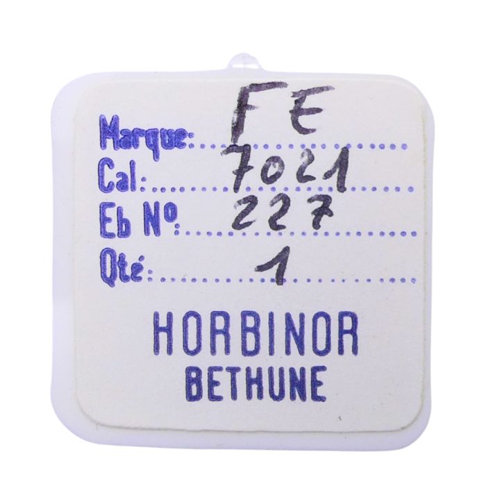 FE 7021 - 227 Roue de seconde au centre (à l'unité) - Sweep second wheel and pinion (per unit)