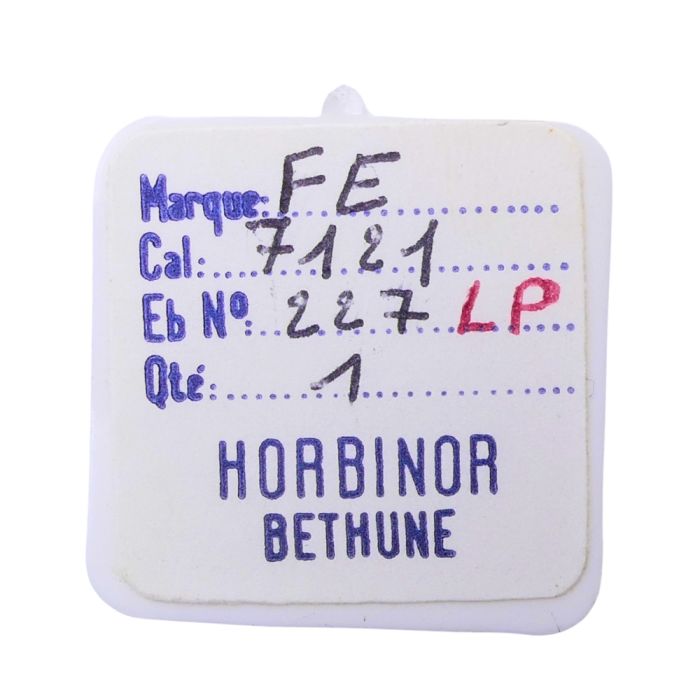 FE 7121 - 227 Roue de seconde au centre (à l'unité) - Sweep second wheel and pinion (per unit)