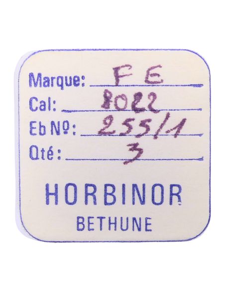 FE 8022 - 255 Roue des heures pour seconde au centre - Hour wheel for sweep second
