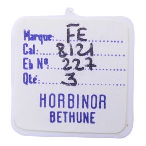 FE 8121 - 227 Roue de seconde au centre (à l'unité) - Sweep second wheel and pinion (per unit)