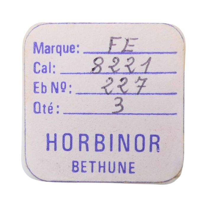 FE 8221 - 227 Roue de seconde au centre (à l'unité) - Sweep second wheel and pinion (per unit)