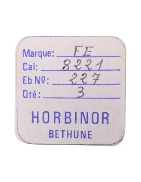 FE 8221 - 227 Roue de seconde au centre (à l'unité) - Sweep second wheel and pinion (per unit)