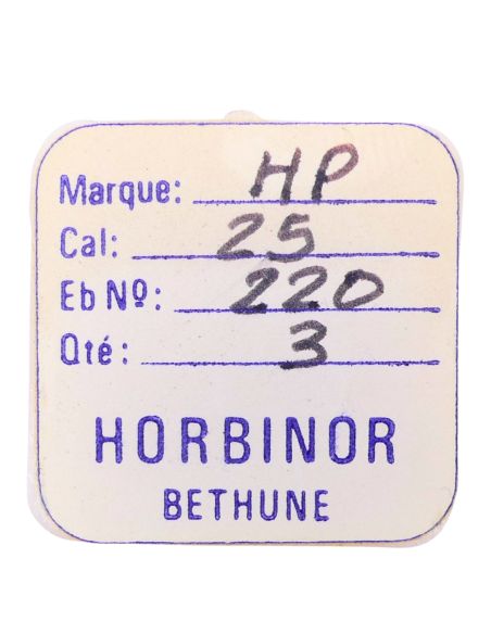 HP 25 - 220 Roue de seconde court pivot (à l'unité) - Fourth wheel and pinion without second hand bit (per unit)
