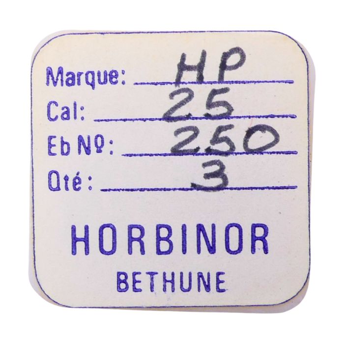HP 25 - 250 Roue des heures (à l'unité) - Hour wheel (per unit)