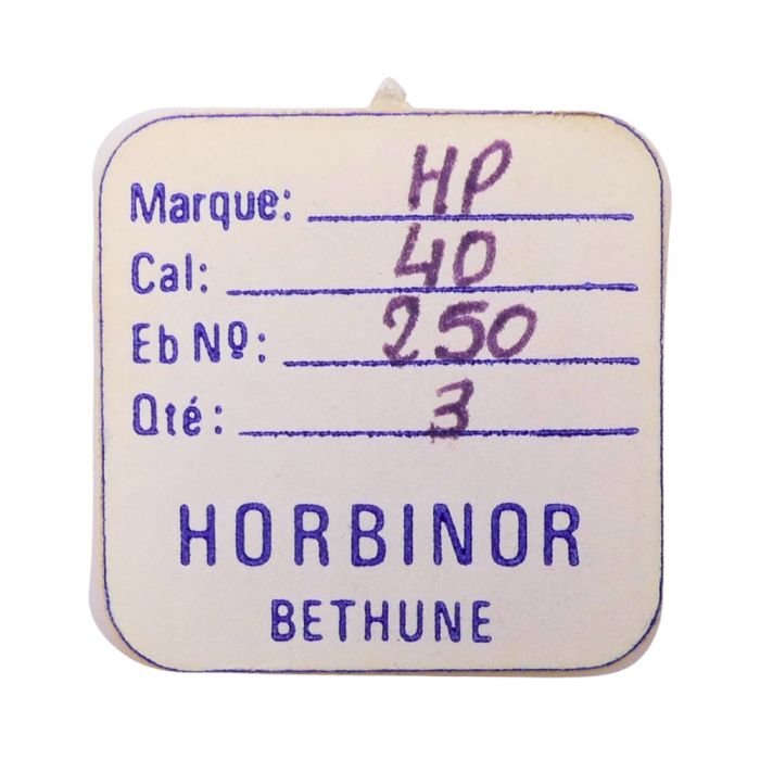HP 40 - 250 Roue des heures (à l'unité) - Hour wheel (per unit)