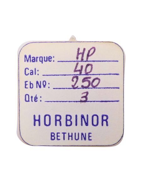 HP 40 - 250 Roue des heures (à l'unité) - Hour wheel (per unit)