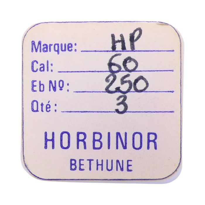 HP 60 - 250 Roue des heures (à l'unité) - Hour wheel (per unit)