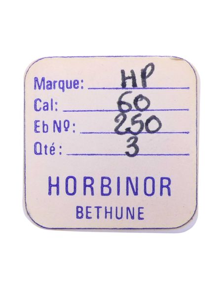 HP 60 - 250 Roue des heures (à l'unité) - Hour wheel (per unit)